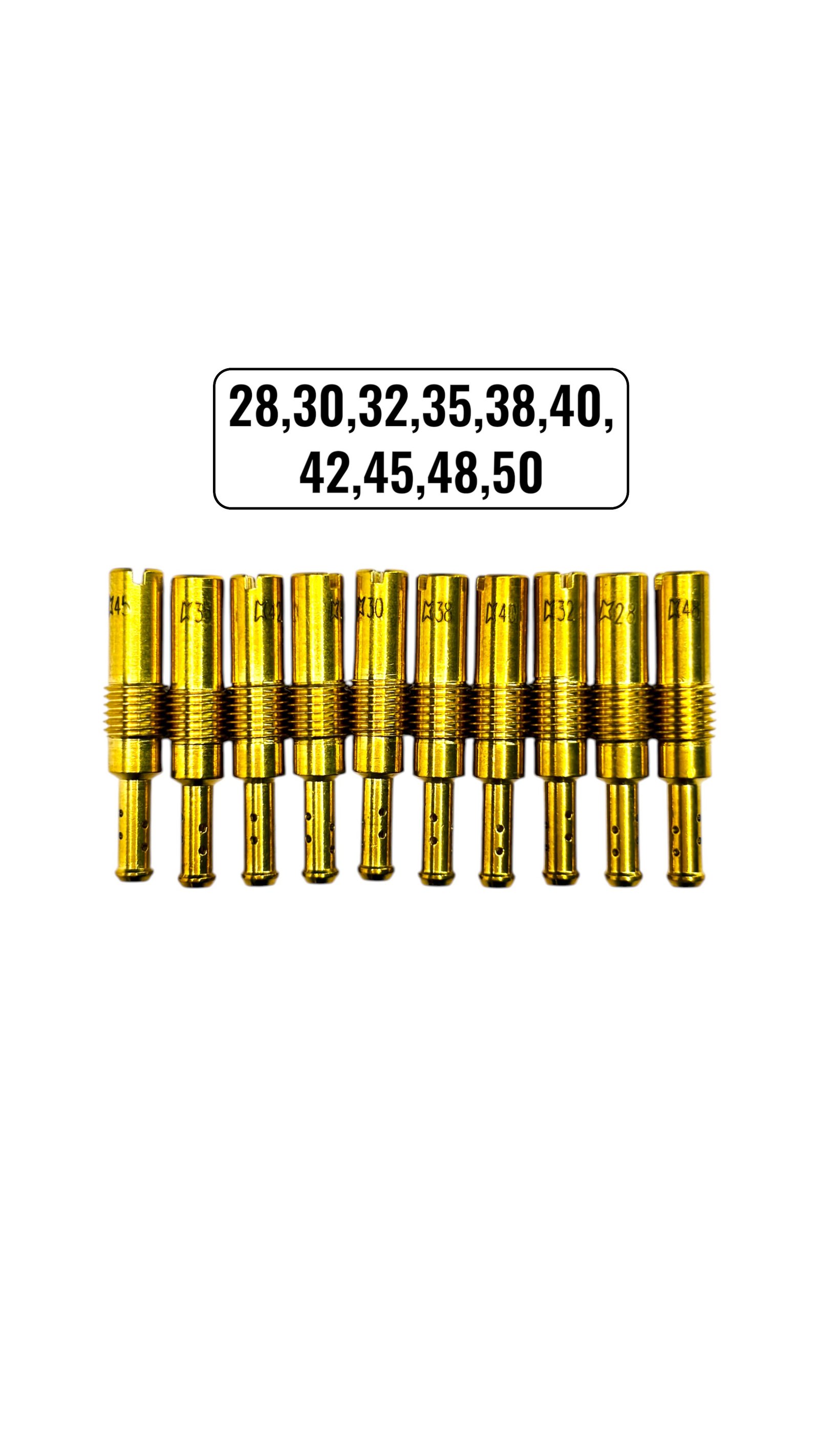 PWK Pilot Jet Set of 10pcs